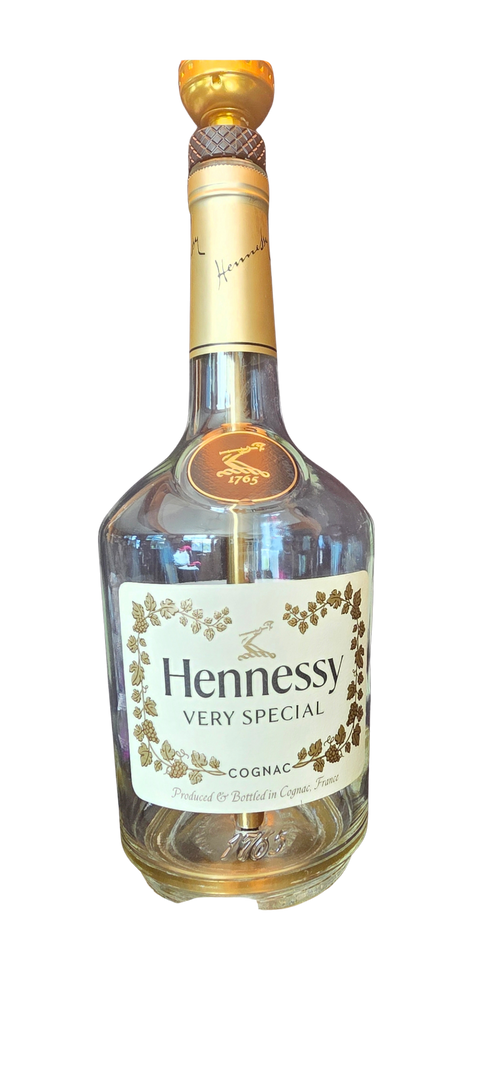 Hennessy with gold base